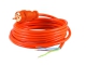Maschinenanschlußleitung, HEDI Panzerkabel PLUS, 5m, 2x1,5mm² orange